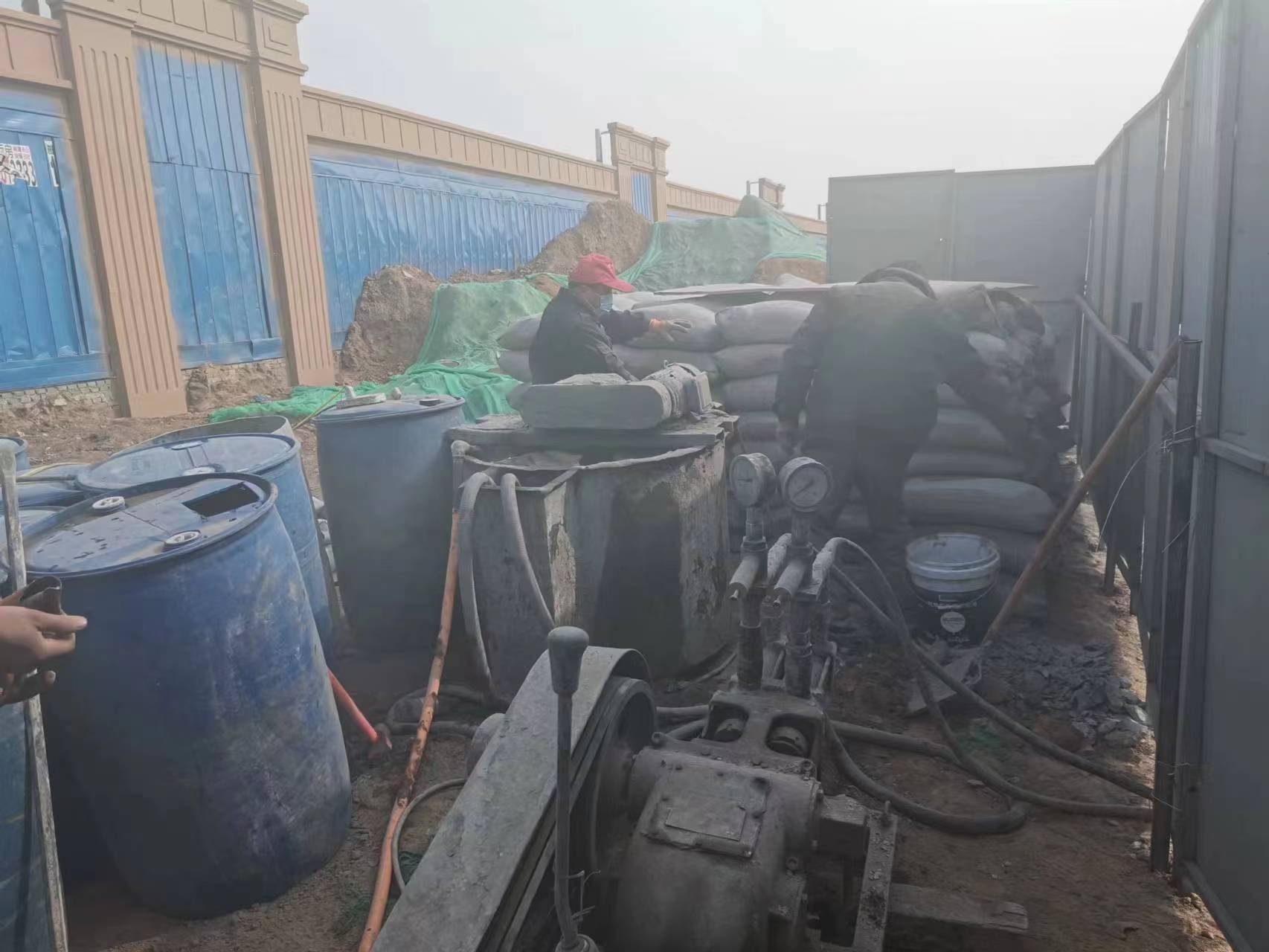 怀来地基沉降注浆加固